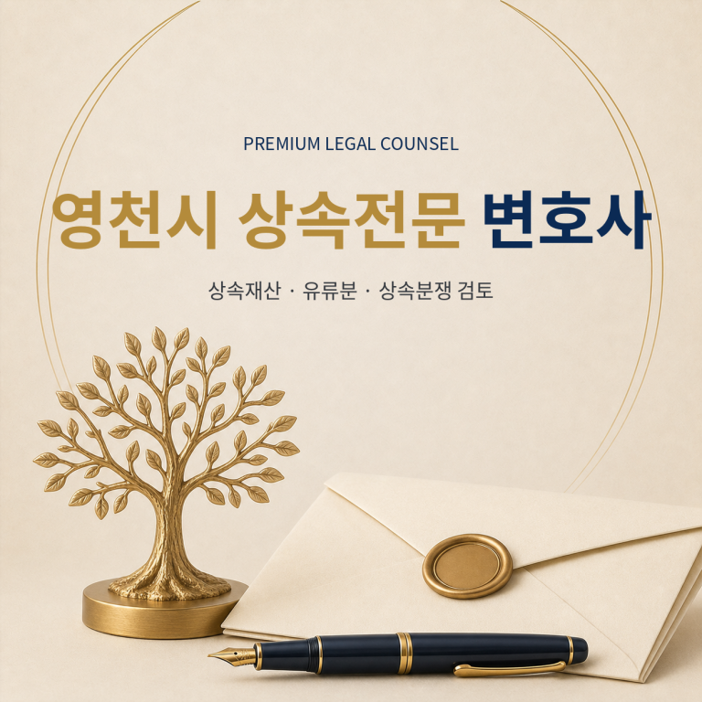 영천시 상속전문 변호사